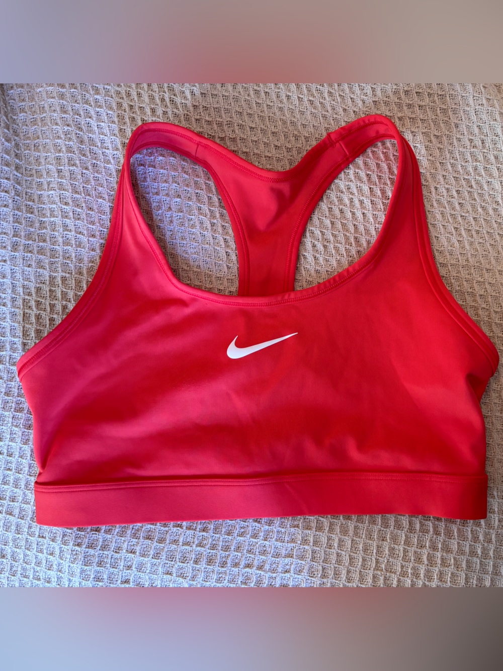 Nike Red Sports Bra - Medium Support Unpadded
